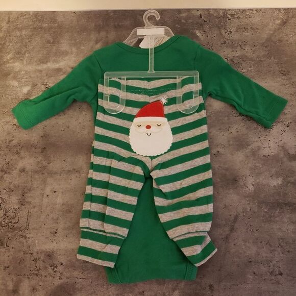 Carters Christmas Kiss Me No Mistletoe required 3M - Picture 3 of 3